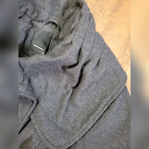 Vero Moda shawl collar pea coat - Picture 2 of 13